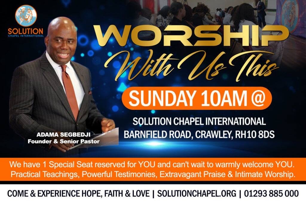 "Worship With Us"