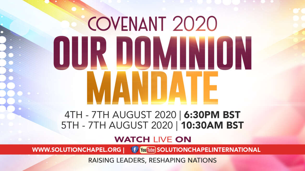 Pre-Covenant 2020 Prayer Points – Day 1