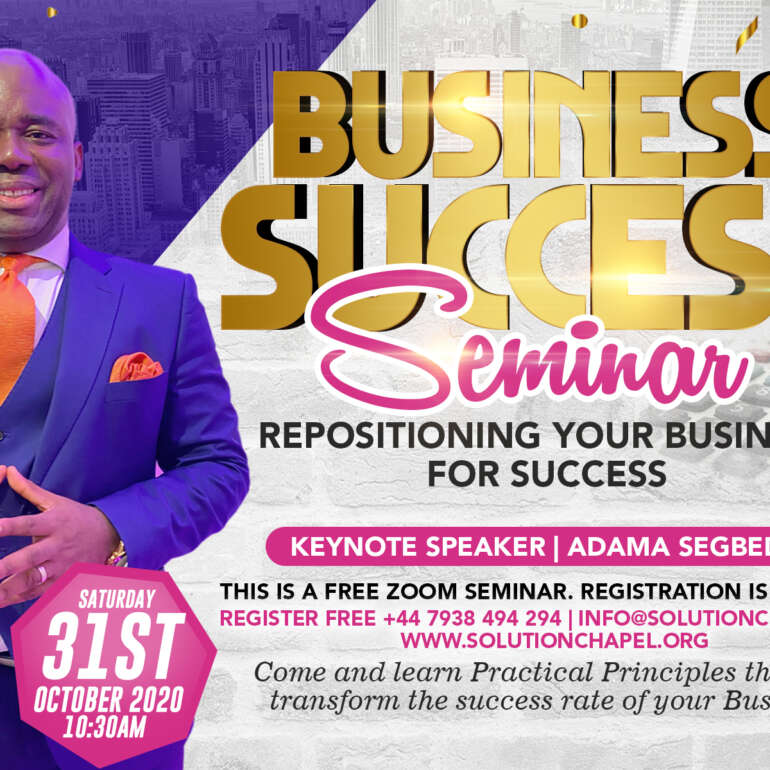 Business Success Seminar