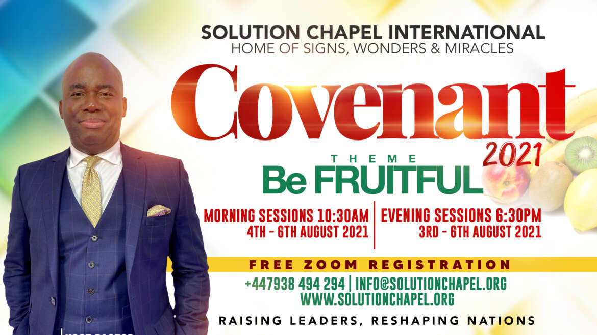 Prepare for Covenant 2021 | Be Fruitful
