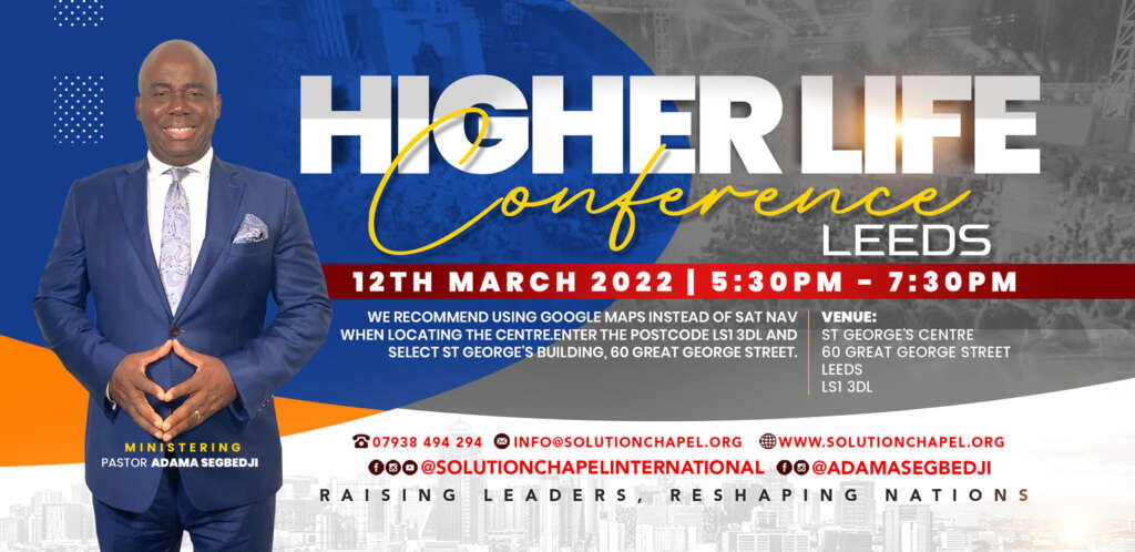 "HIGHER LIFE CONFERENCE"