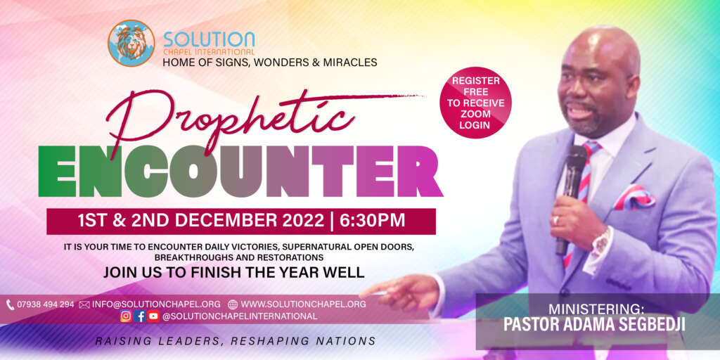 "Prophetic Encounter"