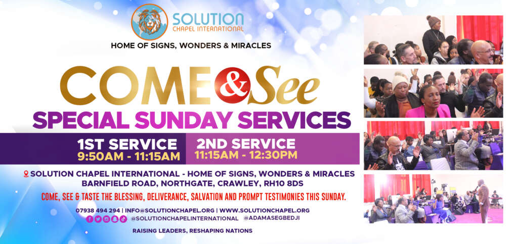 "Special Sunday Services"