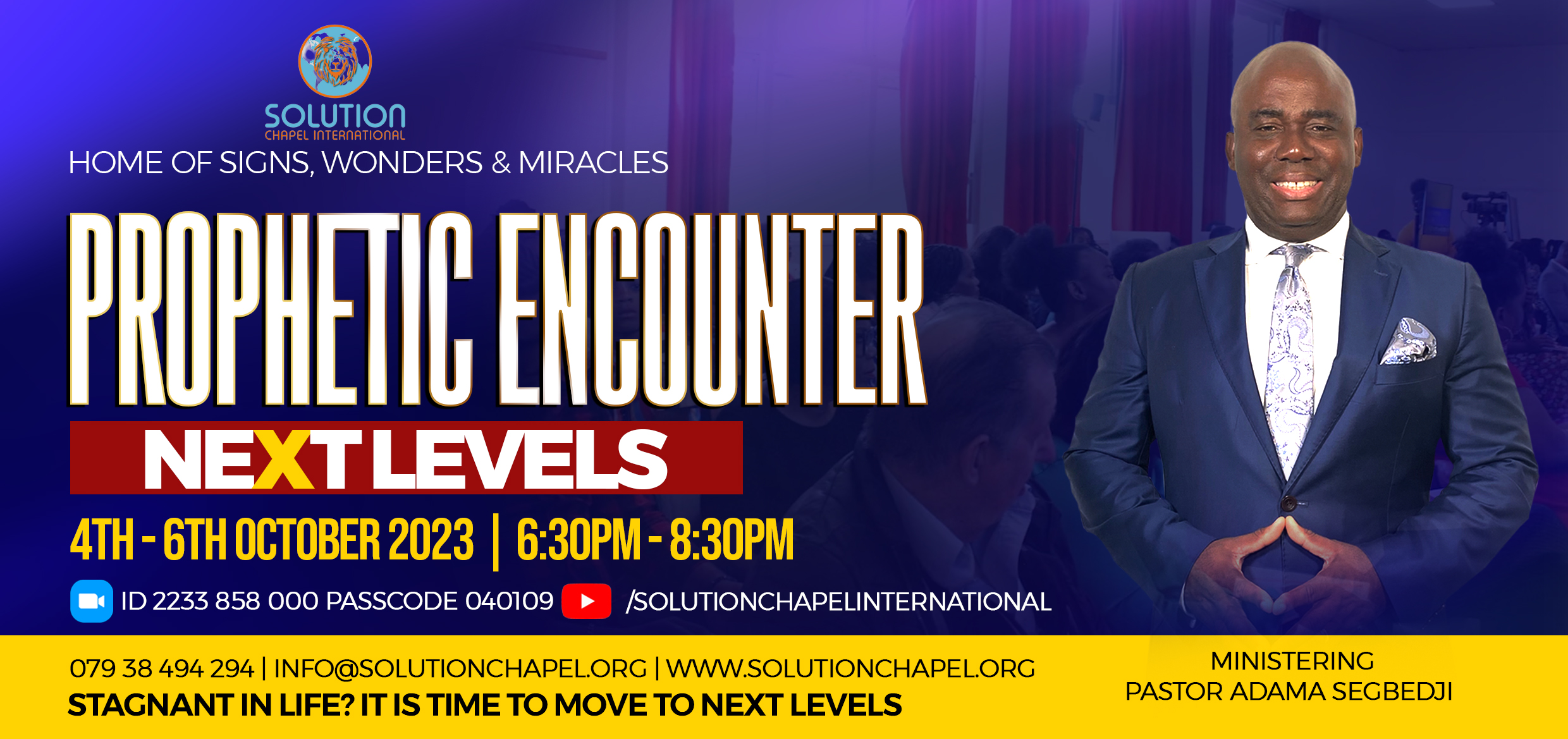 "PROPHETIC ENCOUNTER | NEXT LEVELS"