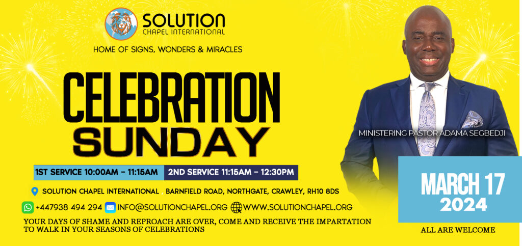 "Celebration Sunday"
