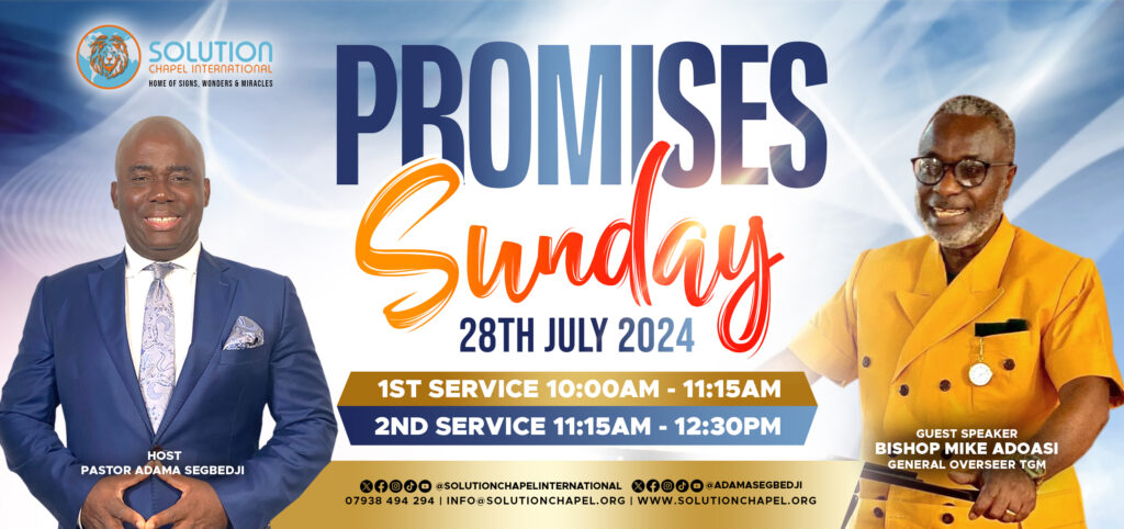 "PROMISES SUNDAY"