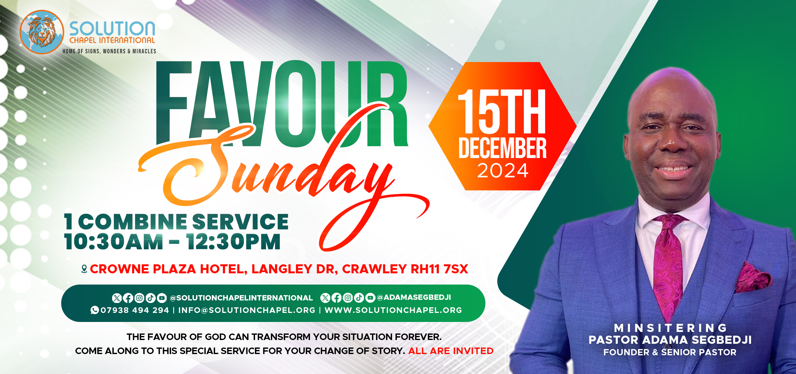 FAVOUR SUNDAY