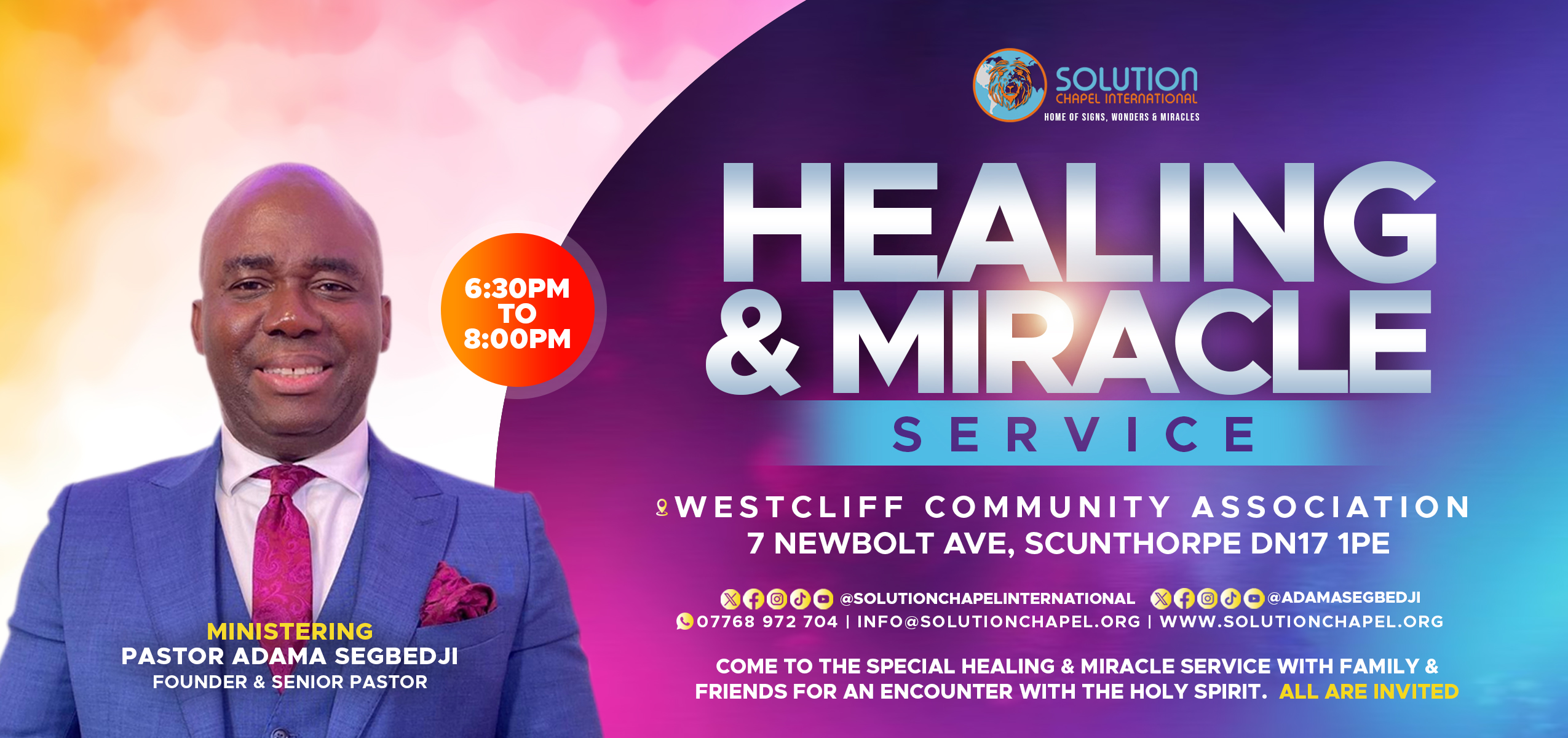 HEALING & MIRACLE SERVICE