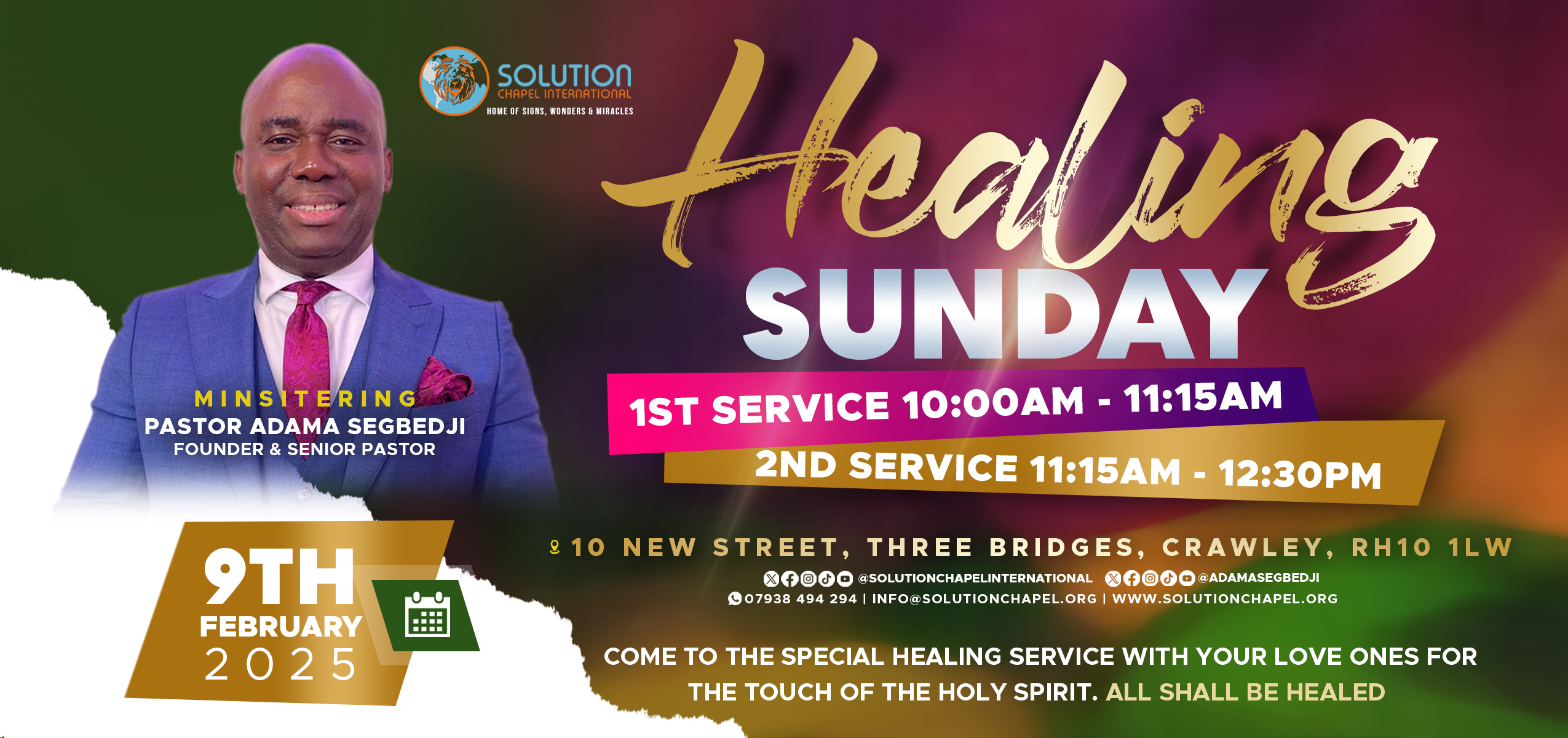 HEALING SUNDAY 2025