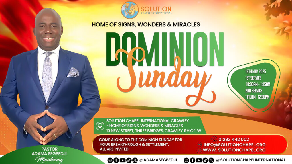 Dominion Sunday