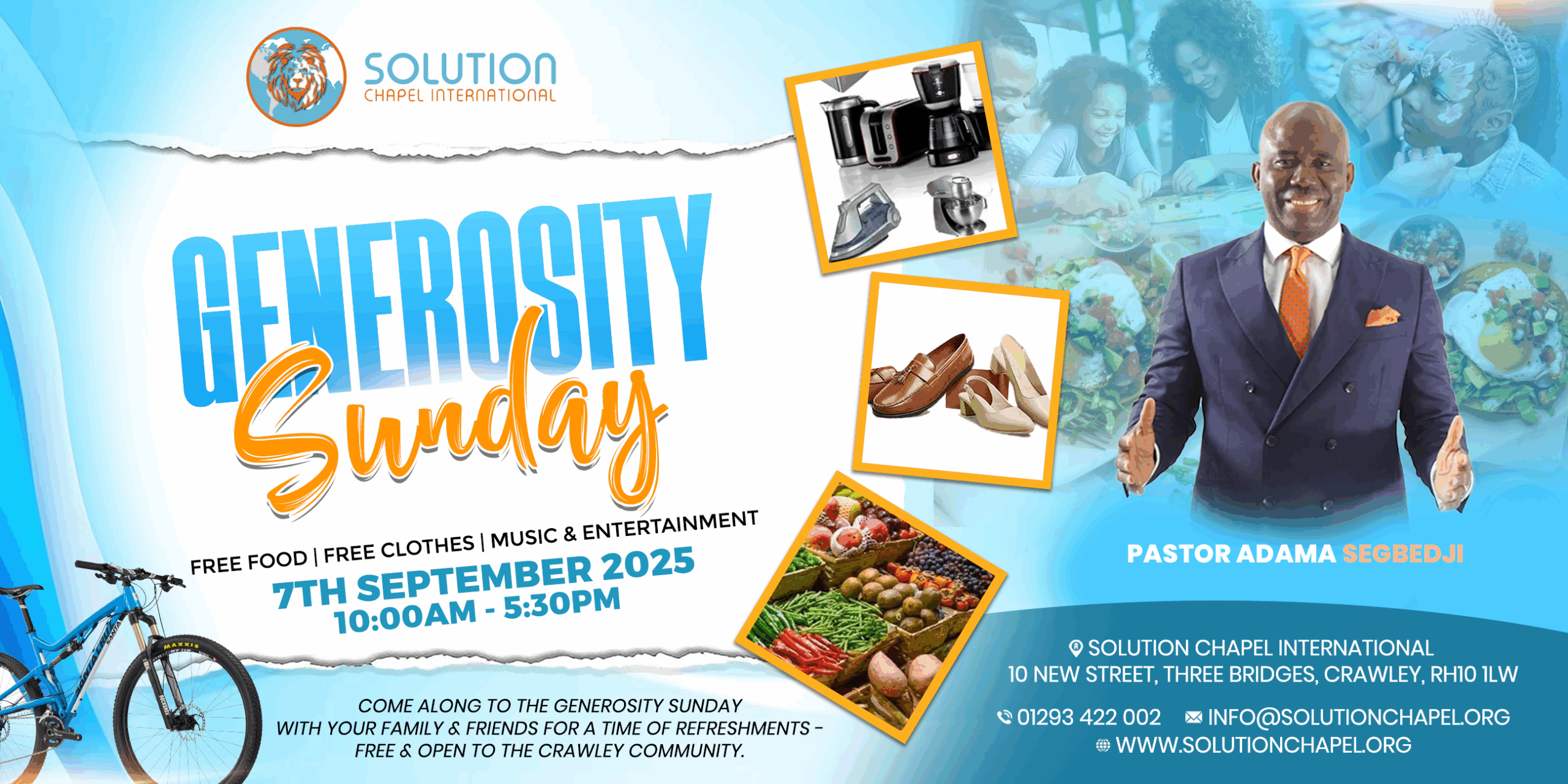 Generosity Sunday "Generosity Sunday"