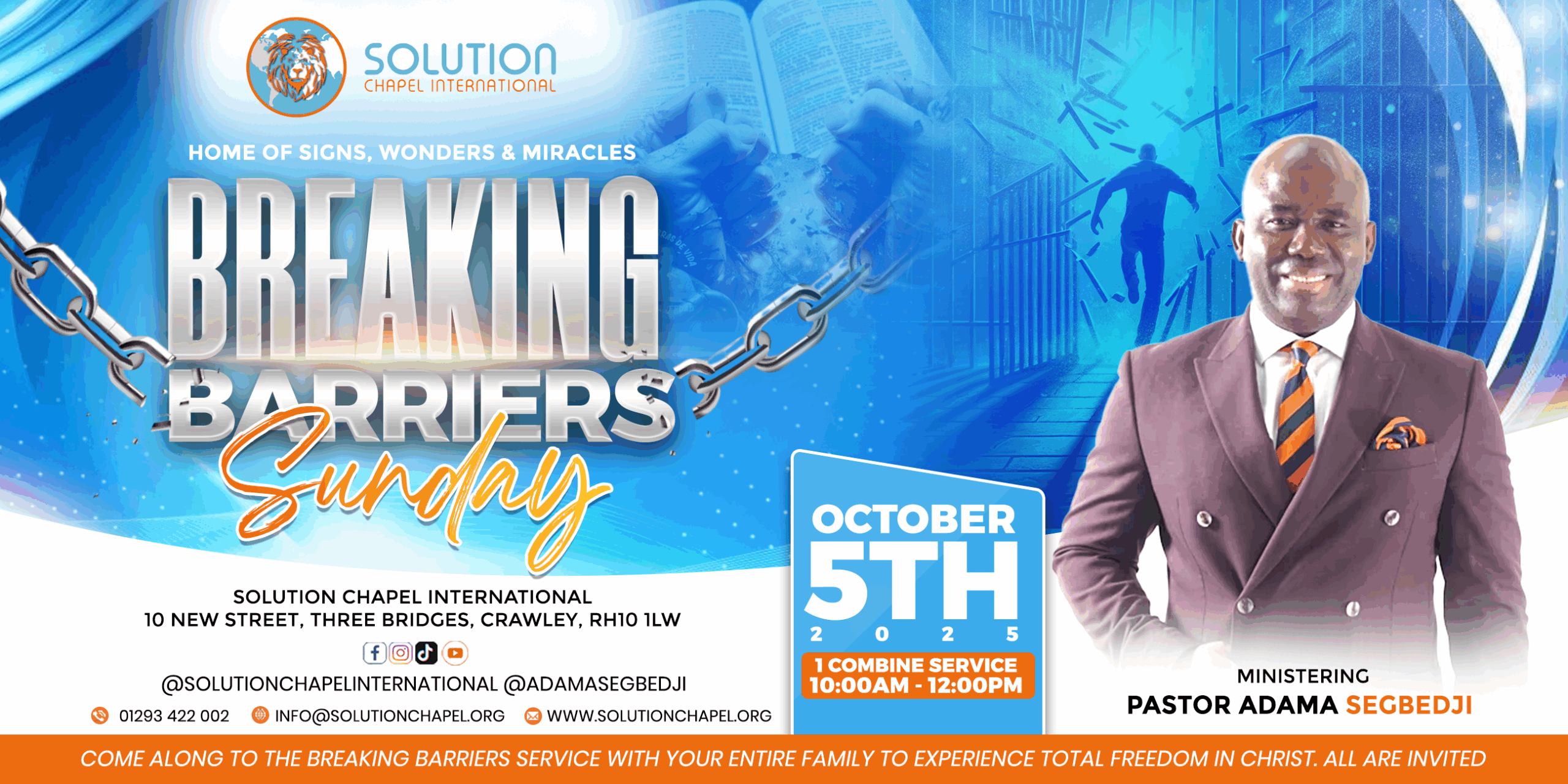 "Breaking Barriers Sunday"