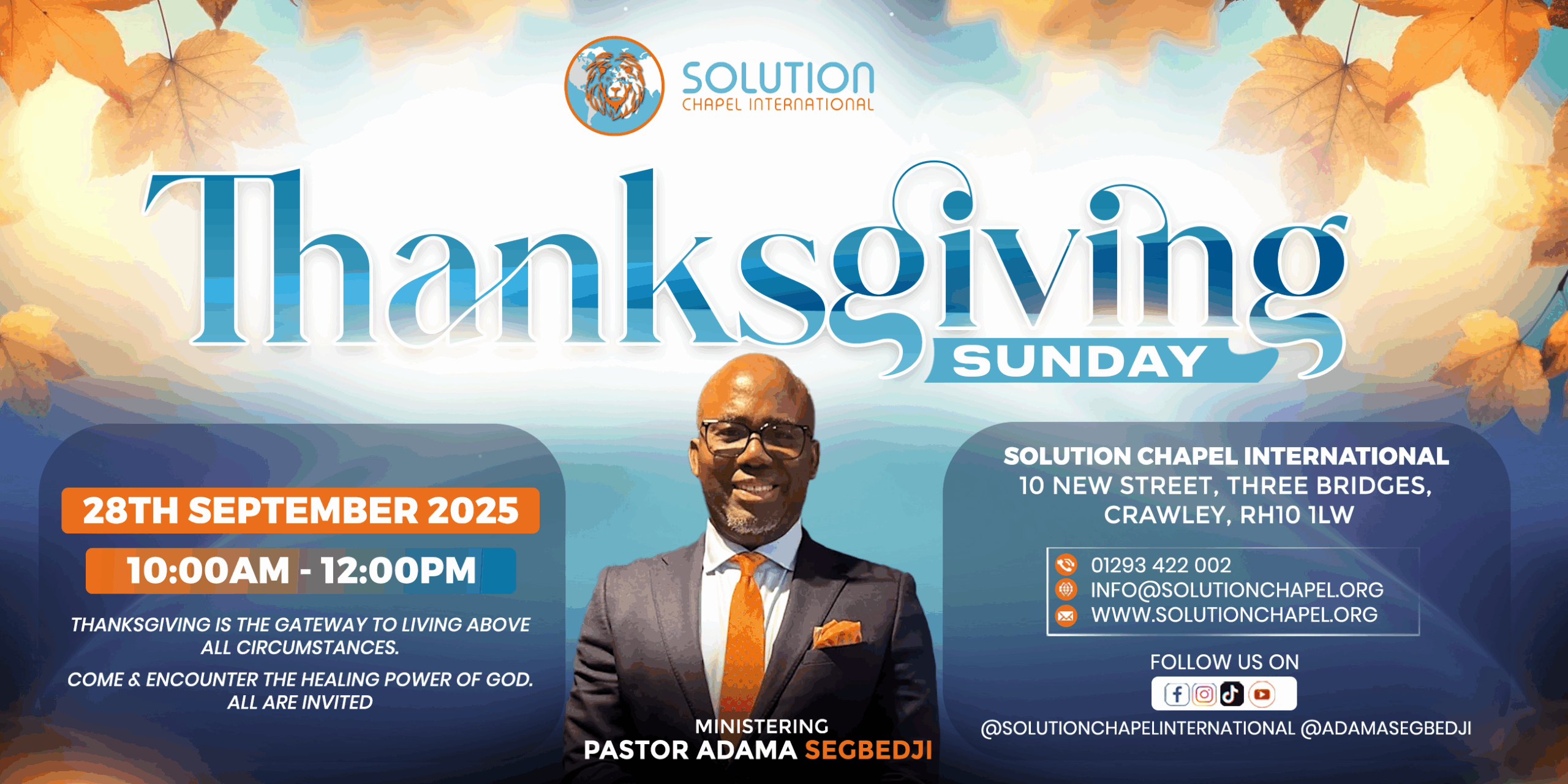 Thanksgiving Sunday "Thanksgiving Sunday"