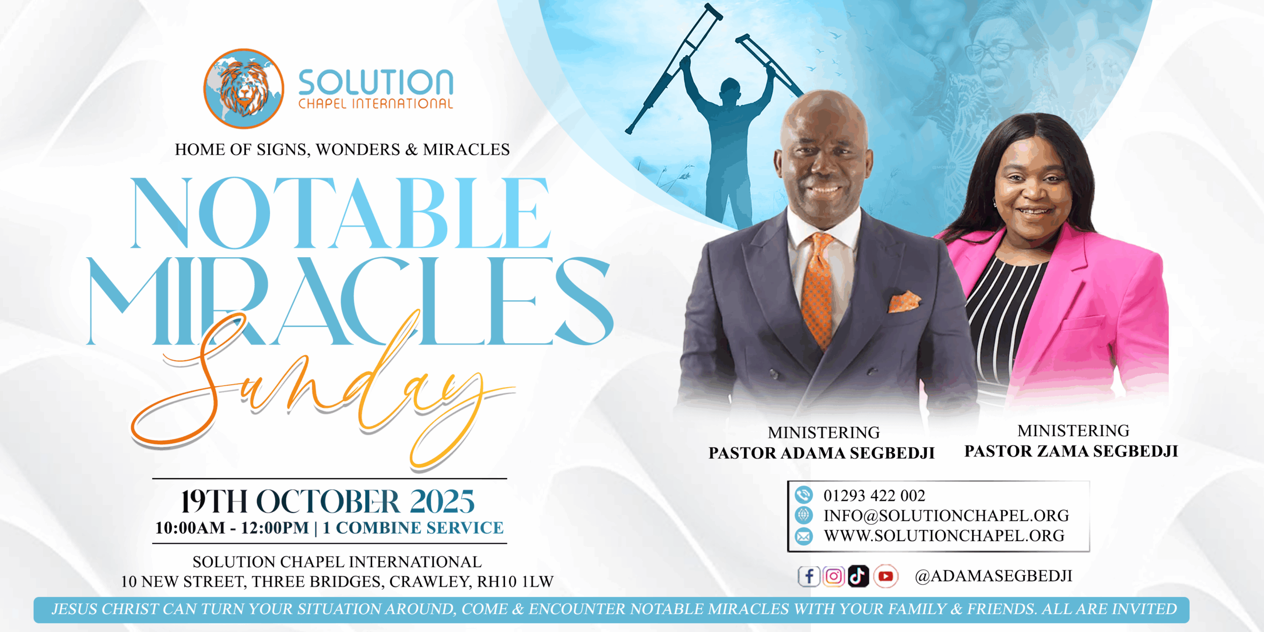 "Notable Miracles Sunday"