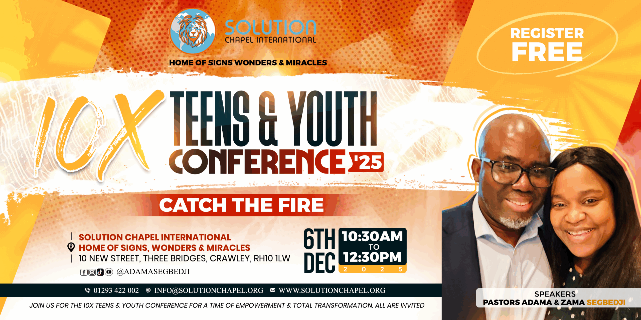 "10X TEENS & YOUTH CONFERENCE"
