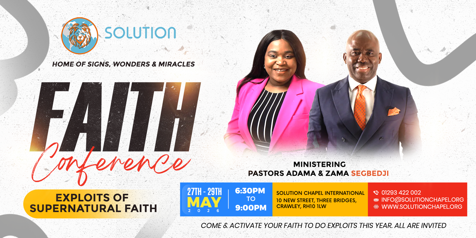 "Faith Conference"