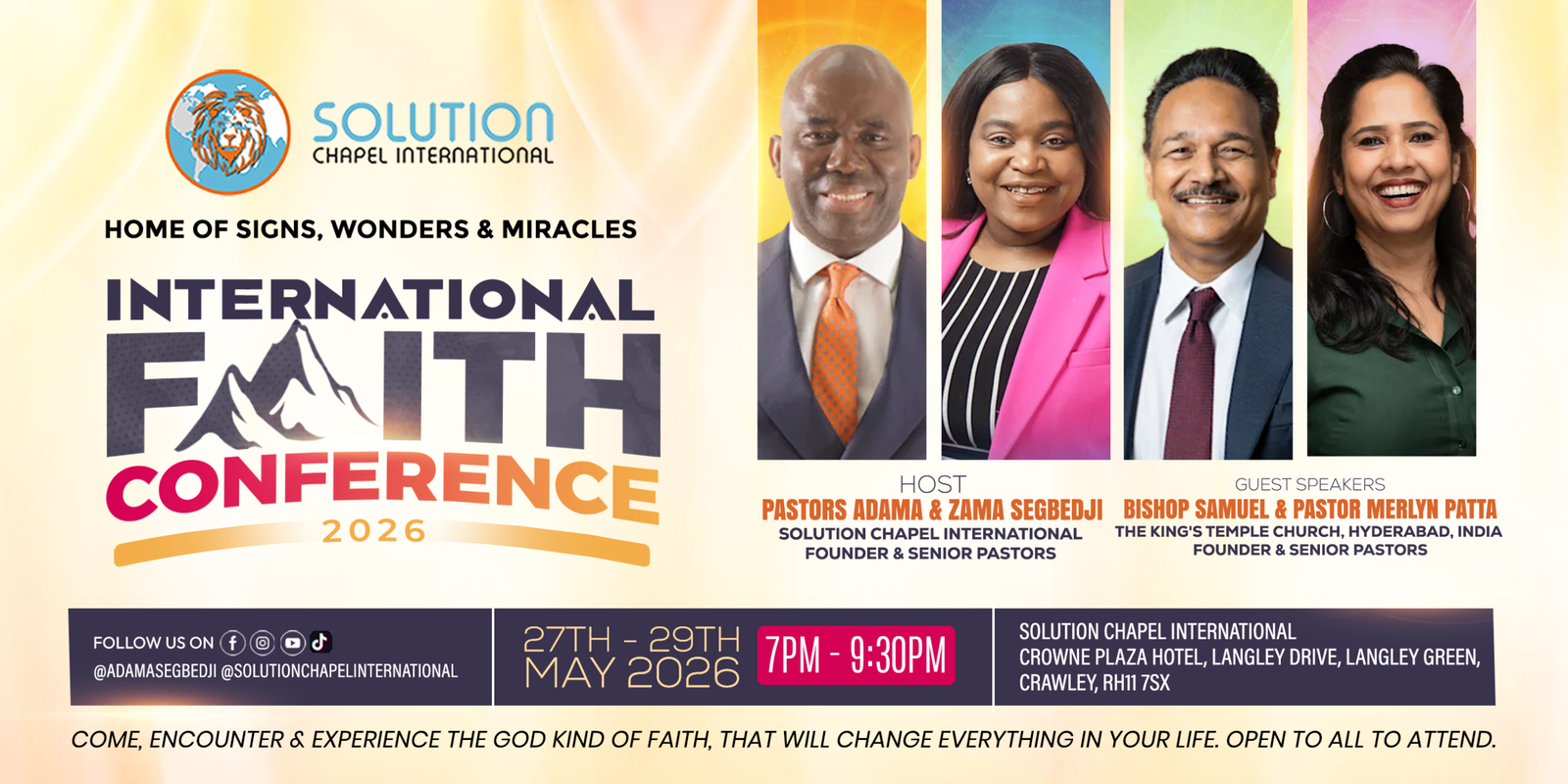 "International Faith Conference 2026"
