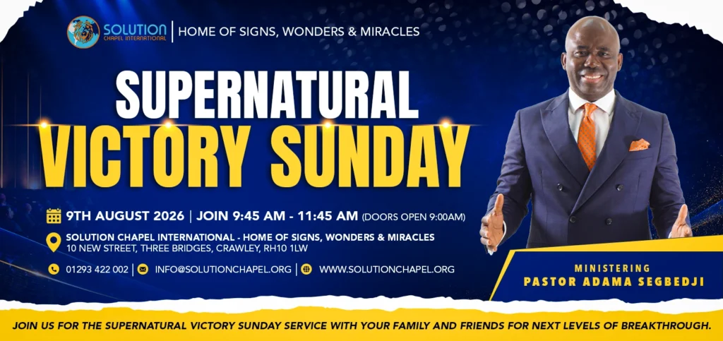 Supernatural Victory Sunday