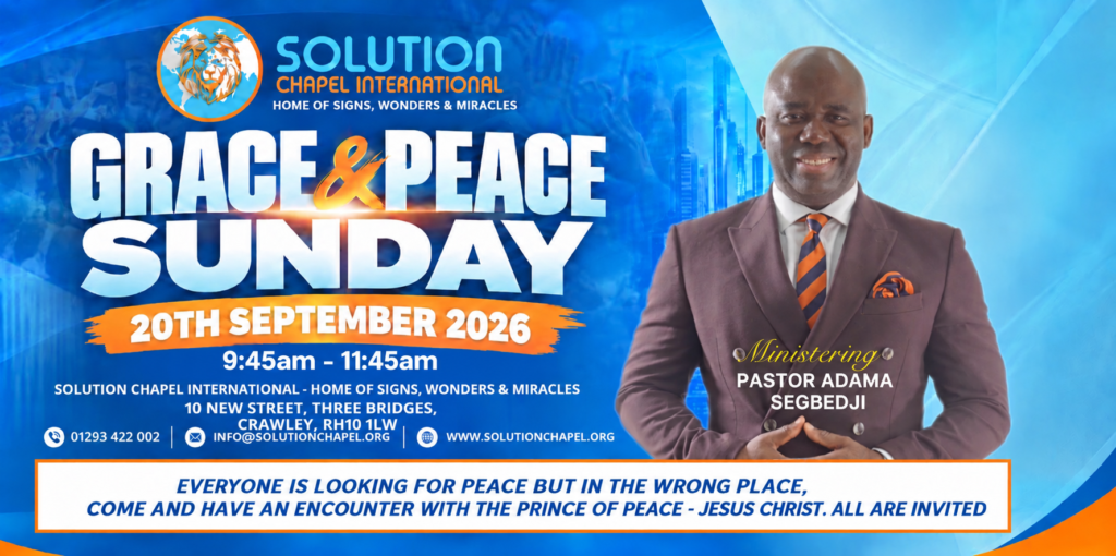 Grace & Peace Sunday